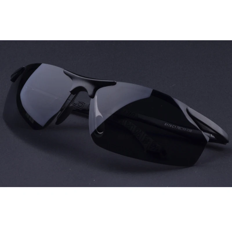 Мужские поляризованные солнцезащитные очки для вождения, модные крутые очки, мужские брендовые дизайнерские солнцезащитные очки Polaroid Oculos, черные, серые, серебристые, коричневые