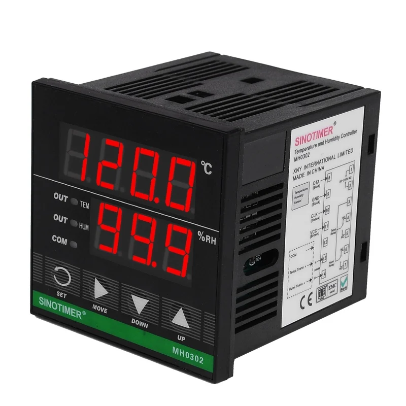 72*72mm Digital Temperature and Humidity Controller | Инструменты