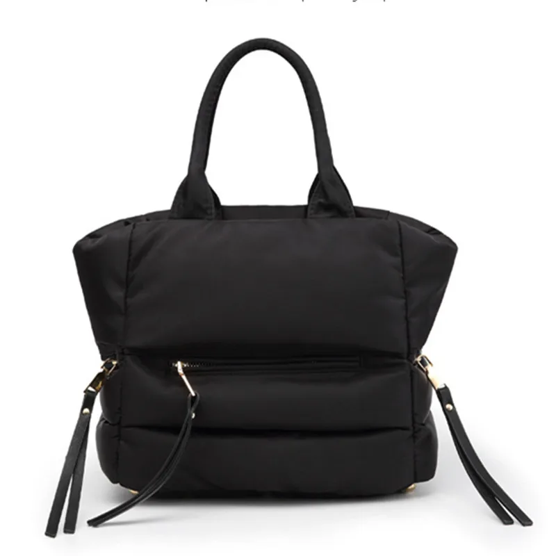 Модная сумка на плечо женская тоут из лисьего меха кошелек с объемной подкладкой роскошный брендовый