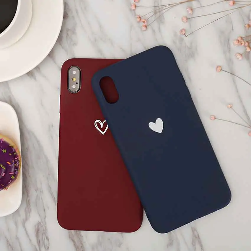 Любящее сердце Мягкий силиконовый чехол для телефона Vivo X21 Ud Y51 V7 X20 X9 X6 X7 X9S плюс Y75