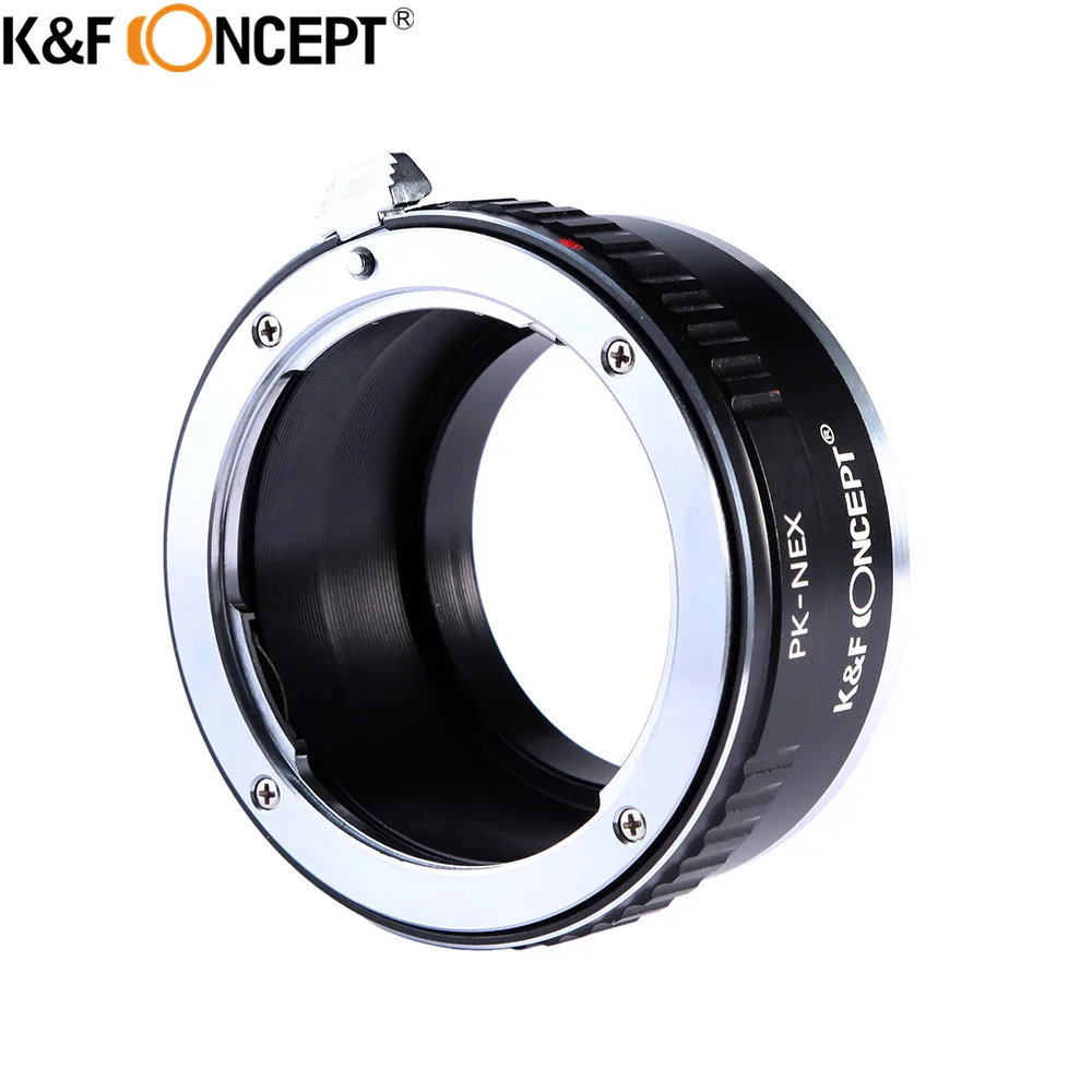 K& F концепция для PK-NEX объектива камеры Крепление переходное кольцо для Pentax PK/K Крепление объектива для sony NEX E-Mount камеры NEX3 NEX5 NEX7