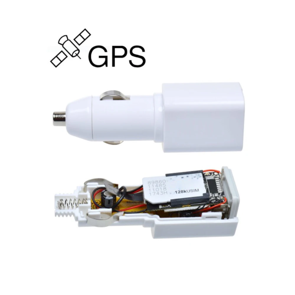 Автомобильный GPS трекер GSM GPRS устройство слежения USB порт для Android IOS с зарядным