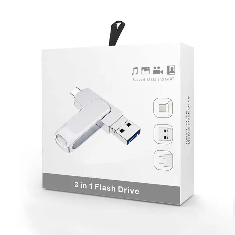 Pendrive 128 ГБ для macbook iPhone Plus ipad ручка накопитель карта памяти мобильный OTG микро USB
