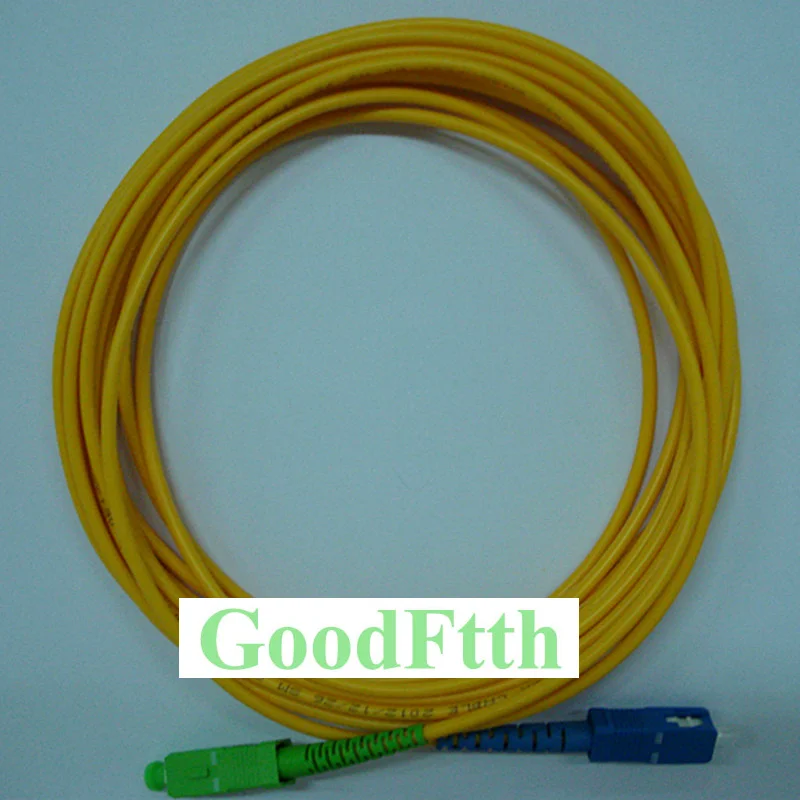 Волоконный патч корд SC SC/APC SC/UPC SM Simplex GoodFtth 1 15m|Оптоволоконное оборудование| |