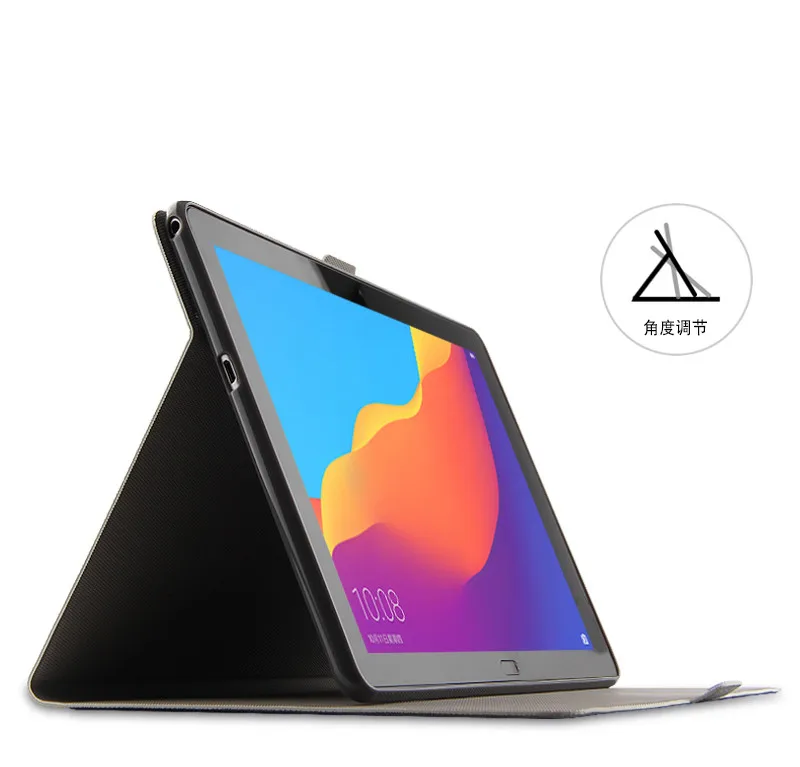 Кожаный чехол подставка для Huawei MediaPad T5 10 дюймов женская модель 1 дюйма защитный