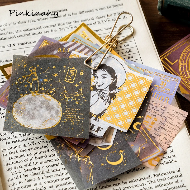 60 шт./упак. винтажная бронзовая Карта звездного неба поездки с буквами