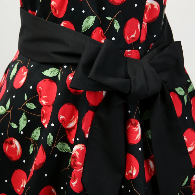 Женское винтажное платье с цветочным принтом Candow сексуальное Клубное лямкой на