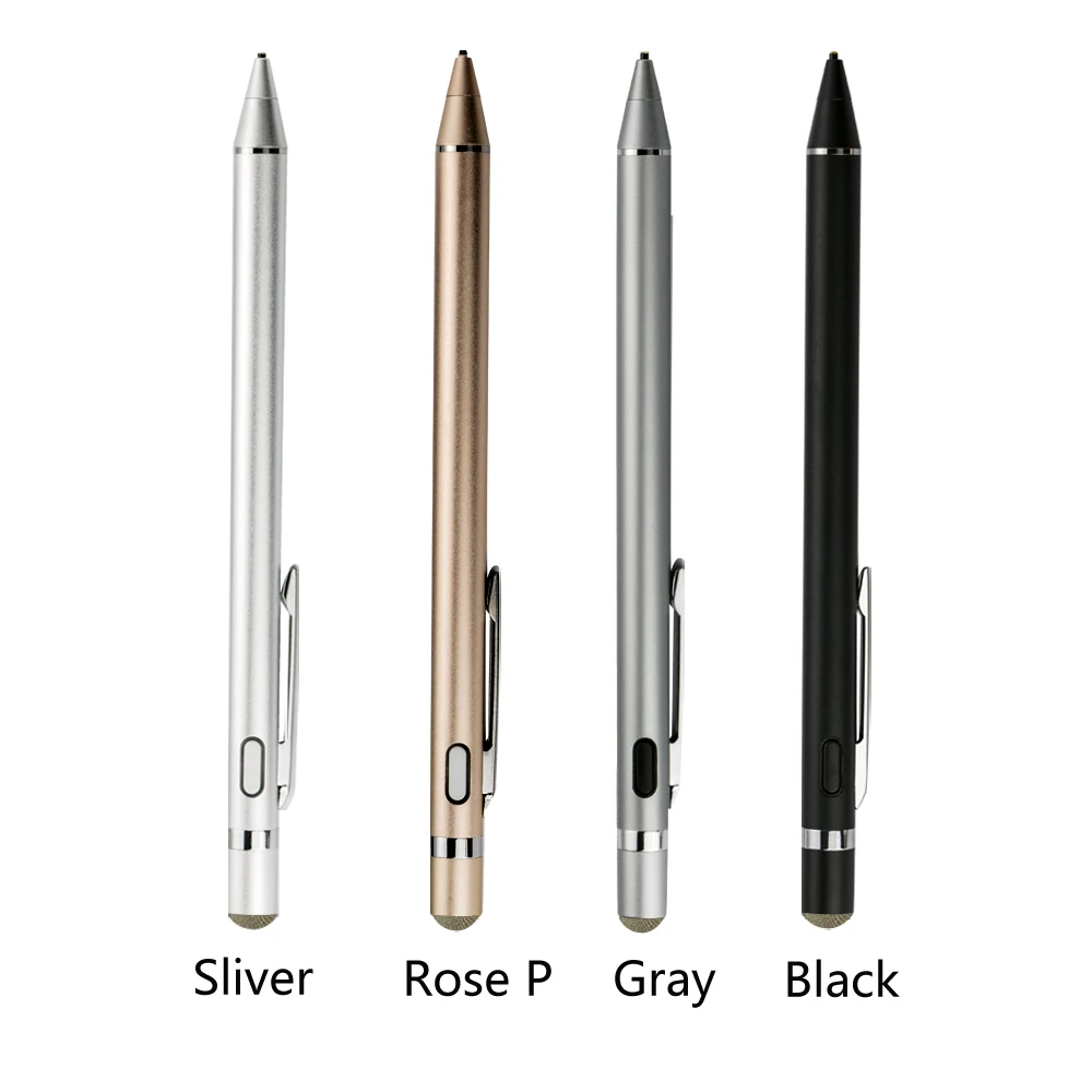 Стилус для планшета 1 4 мм (2 в 1) рисования IOS и Android stylus slim. планшетов не нужен bluetooth