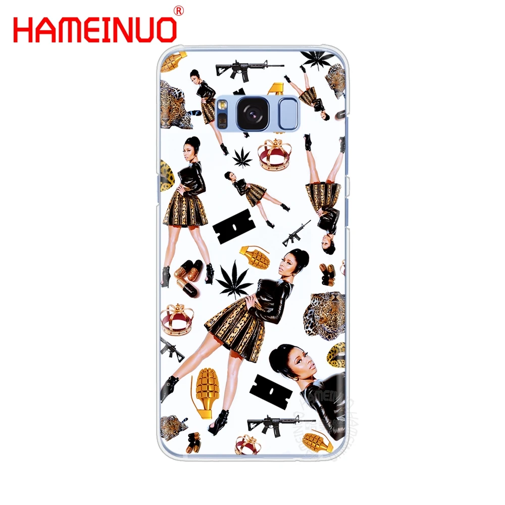 HAMEINUO Nicki Minaj Модный чехол для мобильного телефона Samsung Galaxy S9 S7 edge PLUS S8 S6 S5 S4 S3 MINI |