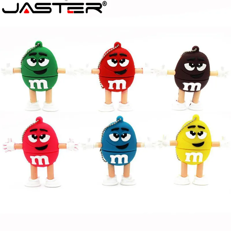 USB флеш накопитель JASTER Mix M bean 2 0 8 ГБ 16 32 64 5 цветов|memory stick|pen drive usbdrive usb |
