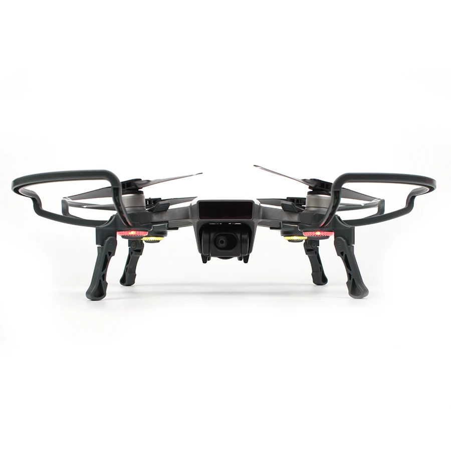 2 в 1 DJI SPark защита пропеллера + Складные шасси защитный комплект для SPARK Drone