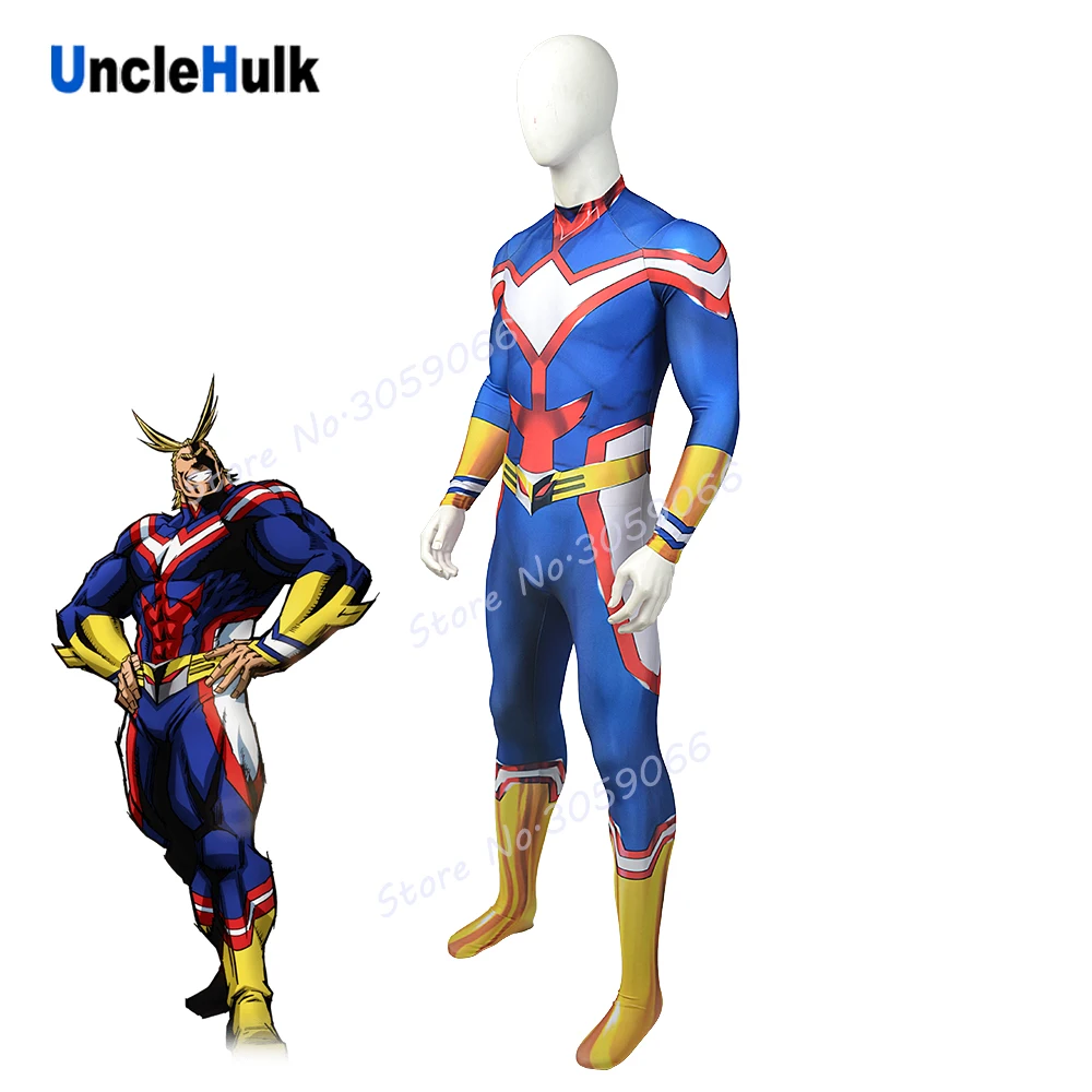 Мой герой Академия все может костюм косплей спандекс Zentai боди | UncleHulk