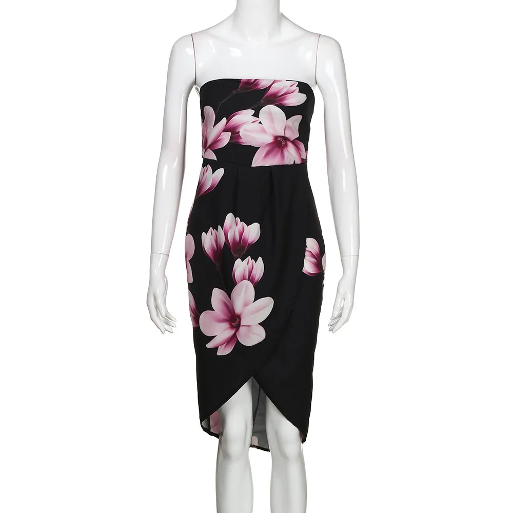 SAGACE новинка сексуальное летнее платье женское с открытыми плечами бохо Пляжное