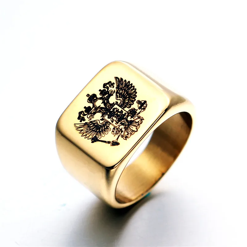 MOREDEAR полированная Титан Нержавеющая сталь кольцо байкерские Для мужчин из