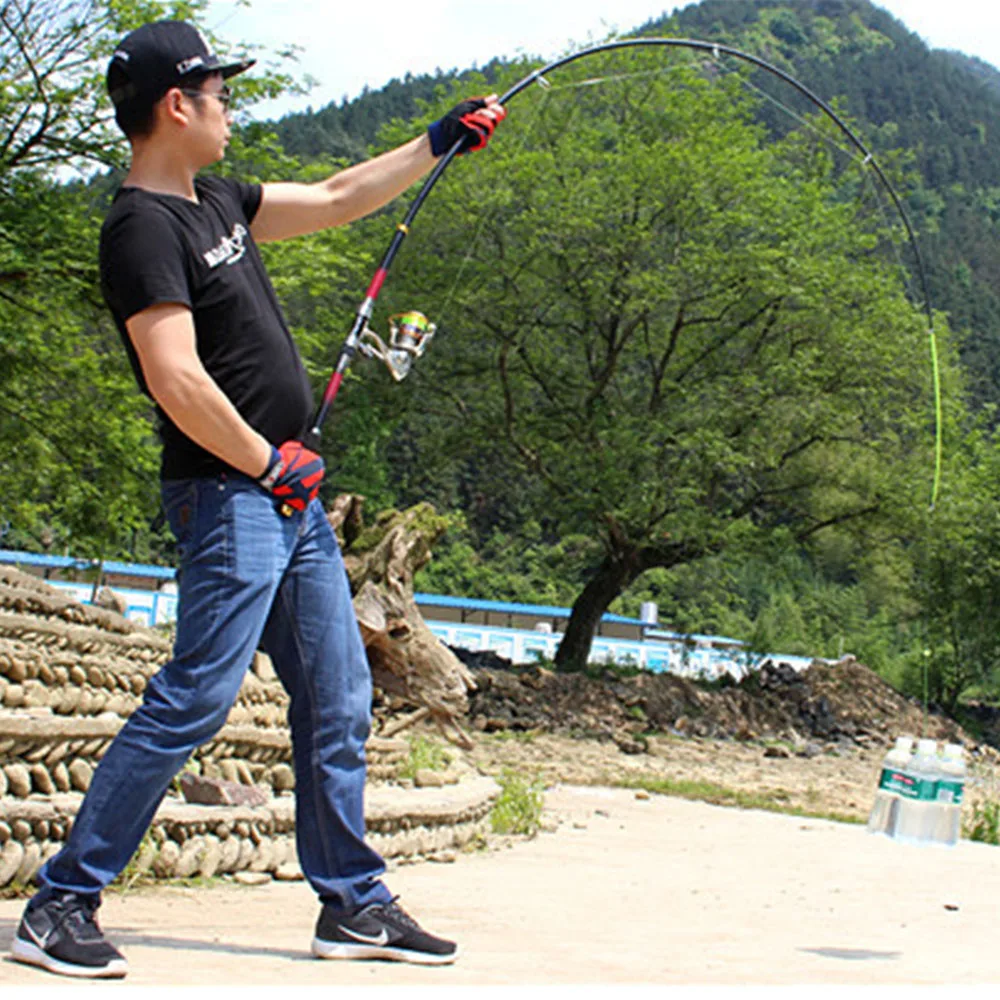 Бесплатная доставка Одежда высшего качества Удочки Углерода Телескопические