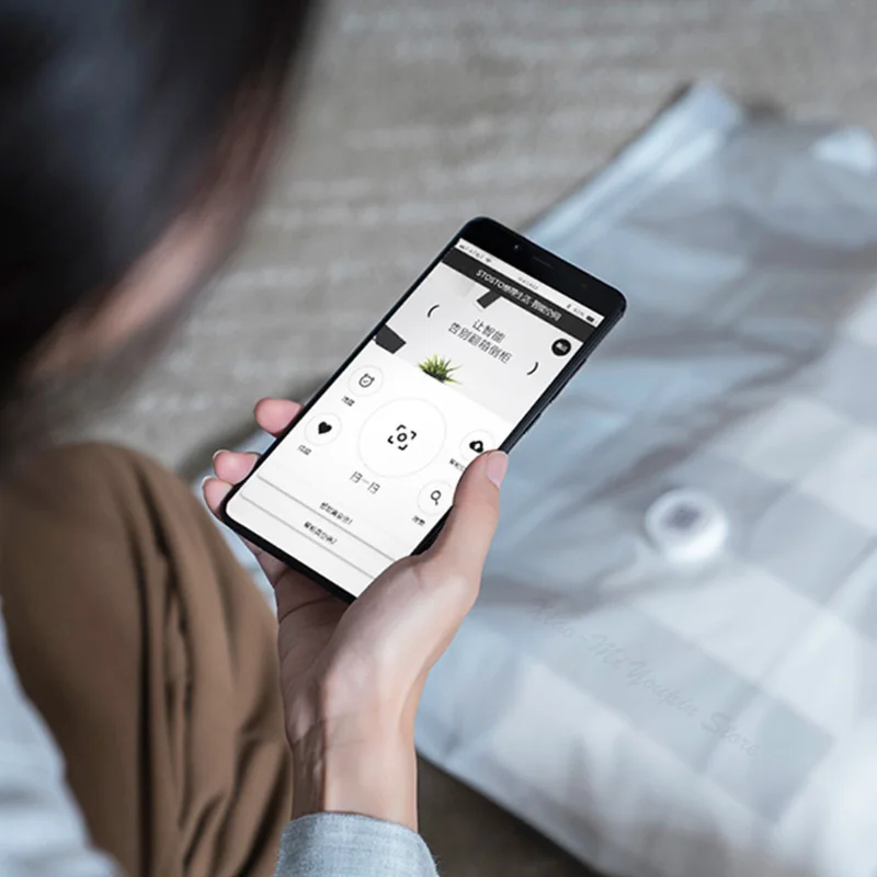 Xiaomi Mijia умный вакуумный комплект компрессионных мешков, классификация, умное управление приложением, напоминание об истечении срока годности для ежедневного использования