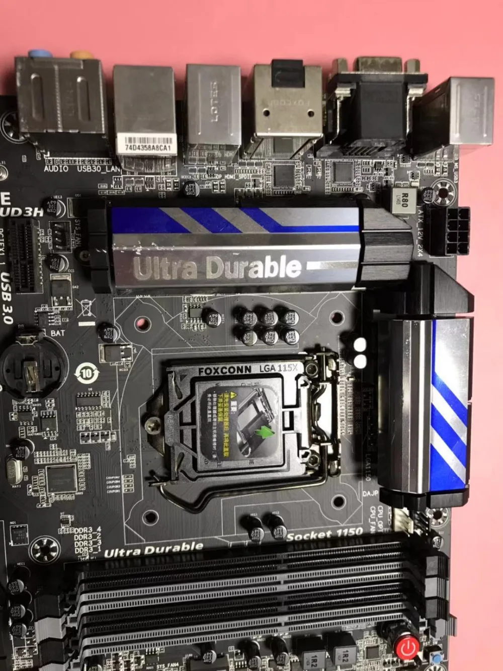 Gigabyte GA-Z87X-UD3H оригинальная материнская плата LGA 1150 DDR3 DVI VGA HDMI USB2.0 USB3.0 32 Гб Z87X-UD3H Z87 б/у рабочего Материнская плата