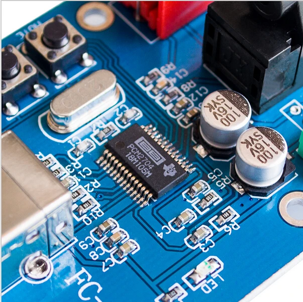 PCM2704 USB DAC для S/PDIF звуковая карта декодер плата 3 5 мм аналоговый выход F/PC доска