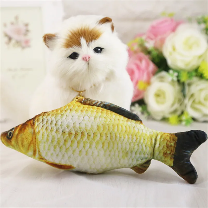 Рыба маленькая кошка игрушки аксессуары котенок собака товары для домашних