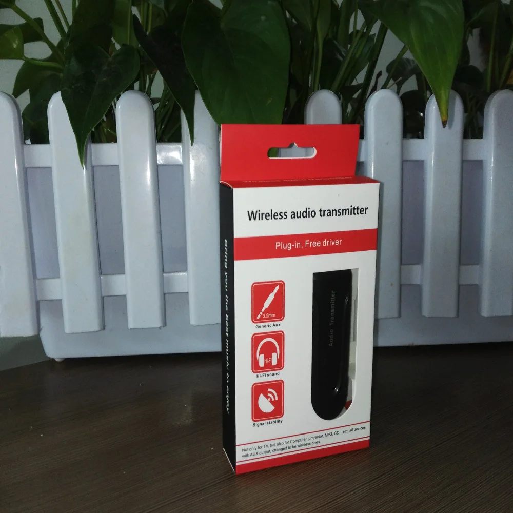 BT 5856 Беспроводной аудио Bluetooth передатчик с антенной адаптер | Электроника
