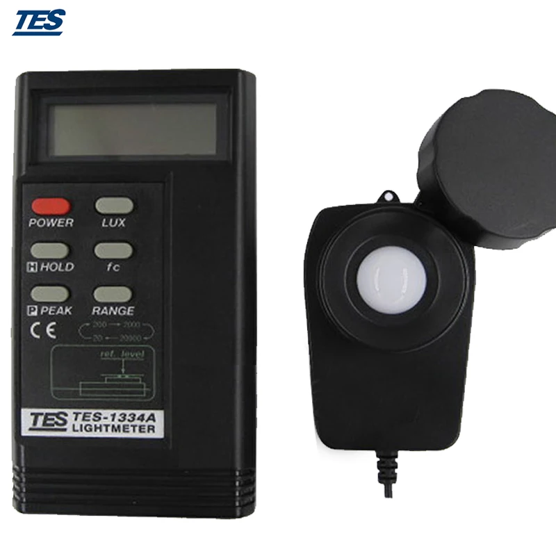 TES 1334A Digital Light Meter|meter manufacturers|light power meterlight flashing |