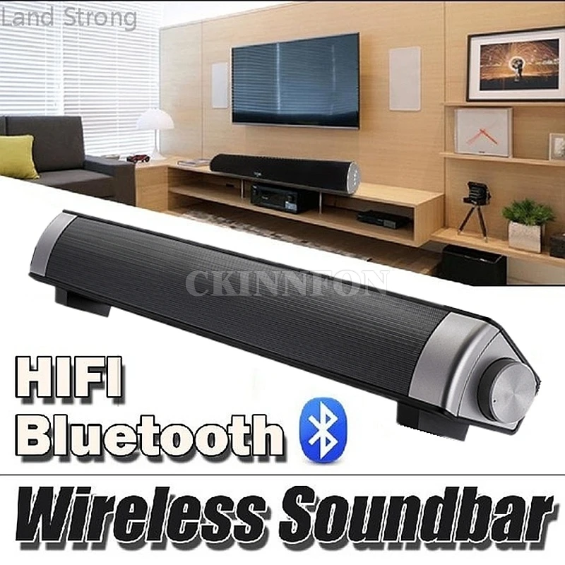 30 шт./лот Беспроводная Bluetooth 3 0 Громкая связь музыкальная Колонка для телевизора