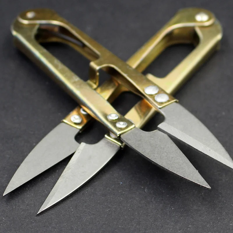 Режущий инструмент ножницы пружинный крест вышивка u-образная линия DIY