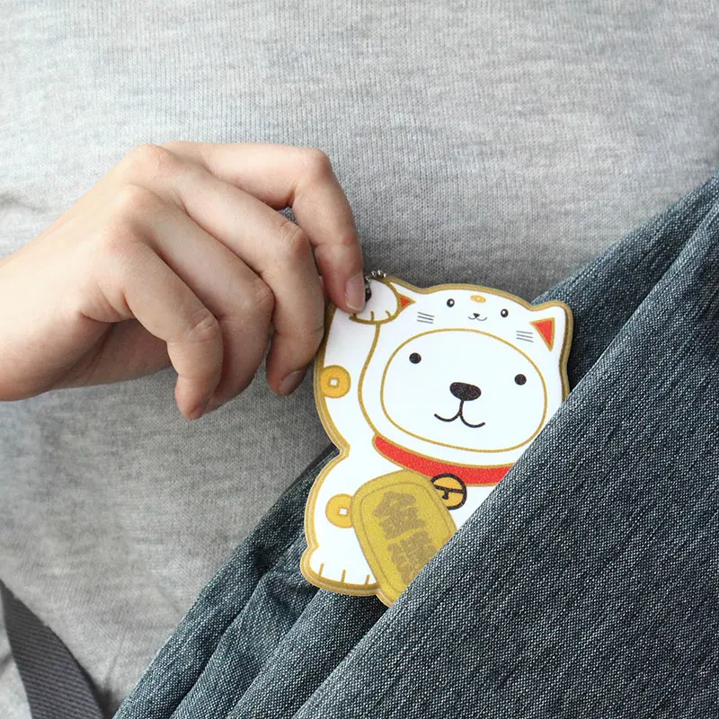 U pick творческий прекрасный мультфильм мини держатель для карт|card holder|mini card holdercartoon