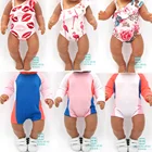 Кукольная одежда для новорожденных 43 см, вечернее платье, Модный Купальник, костюм для дайвинга