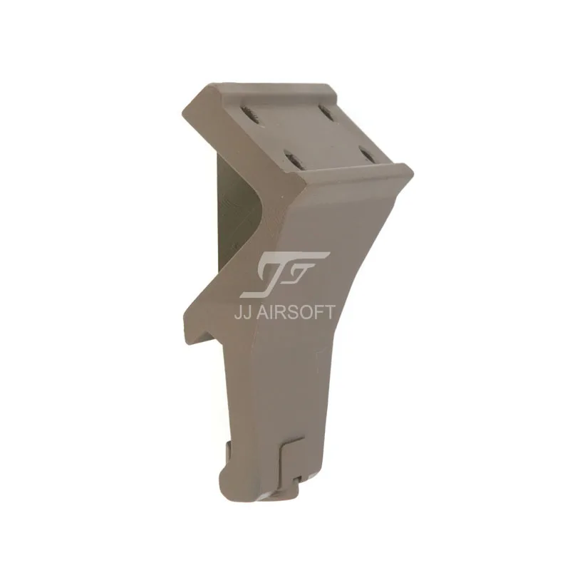 JJ Airsoft KAC Style 45-градусная фотография для T1/крепление со смещением/T2/T-1/TARGET TR02 Red Dot (Tan)