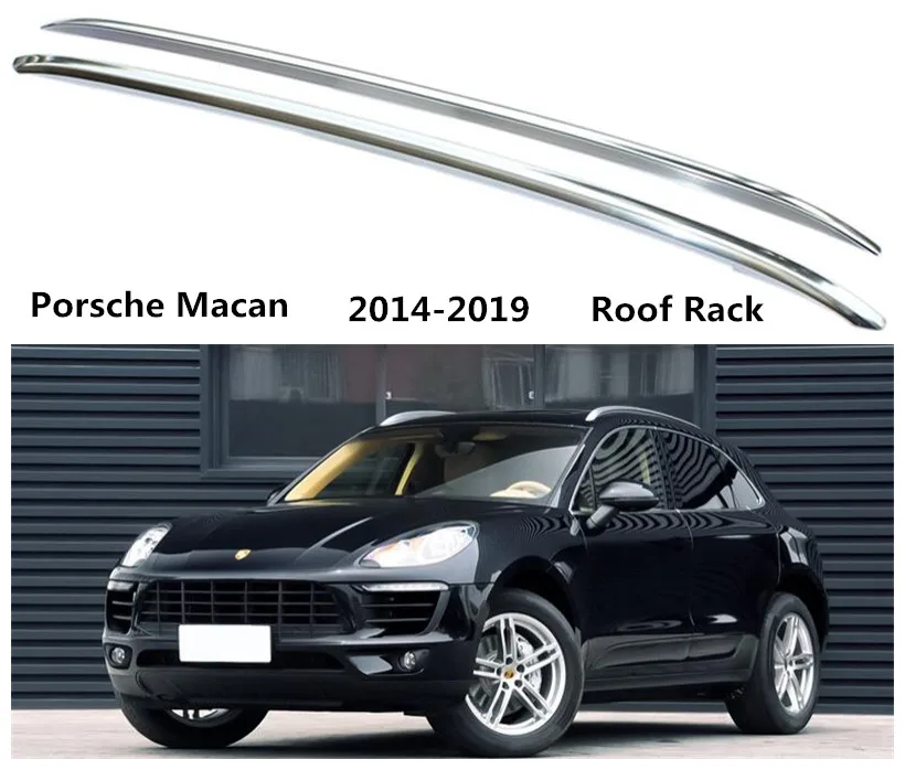 Высокое качество багажник на крышу для Porsche Macan 2014 2019 Авто Топ багажные вешалки