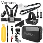 Набор аксессуаров Vamson для gopro Hero 7 6 5 4, сумка для хранения для экшн-камеры DJI OSMO для Xiaomi Yi4K для SJ VS17