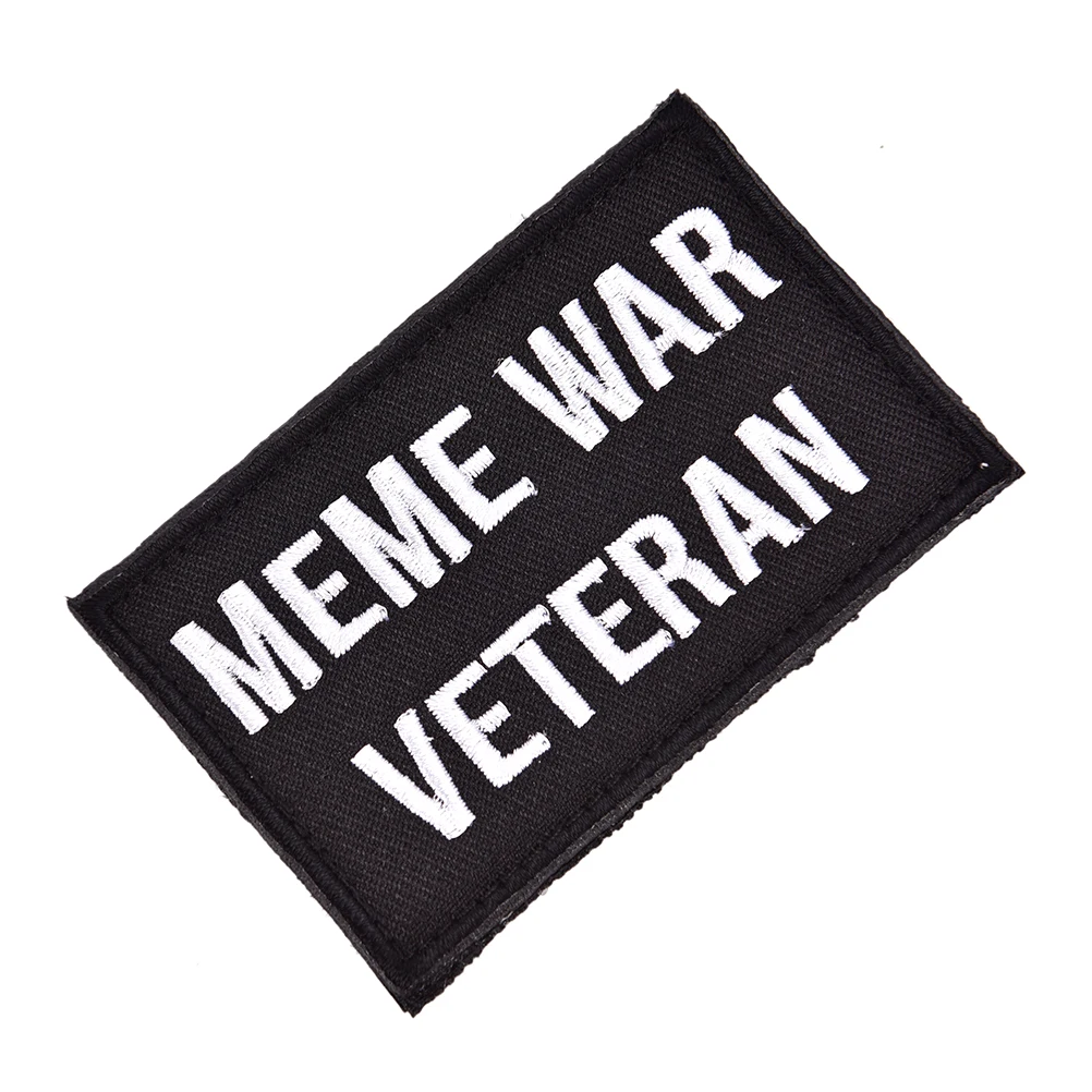 Для одежды куртки джинсы аксессуары тактические с вышивкой Meme War патч значки