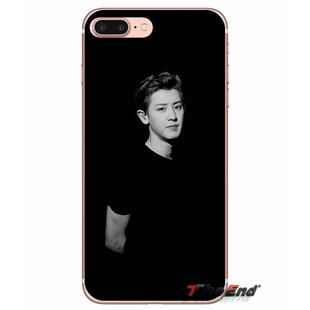 Прозрачный ТПУ чехол для Samsung Galaxy S3 S4 S5 MINI S6 S7 edge S8 Plus Note 2 3 4 5 Grand Core Prime Park Chanyeol EXO