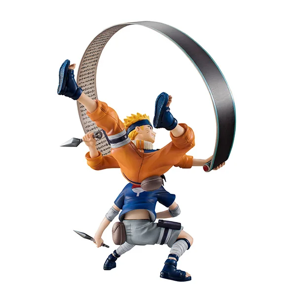 100% оригинал Megahouse G.E.M. Ремикс полная фигура Uzumaki & Uchiha Sasuke|naruto shippuden|uzumaki narutouchiha sasuke |