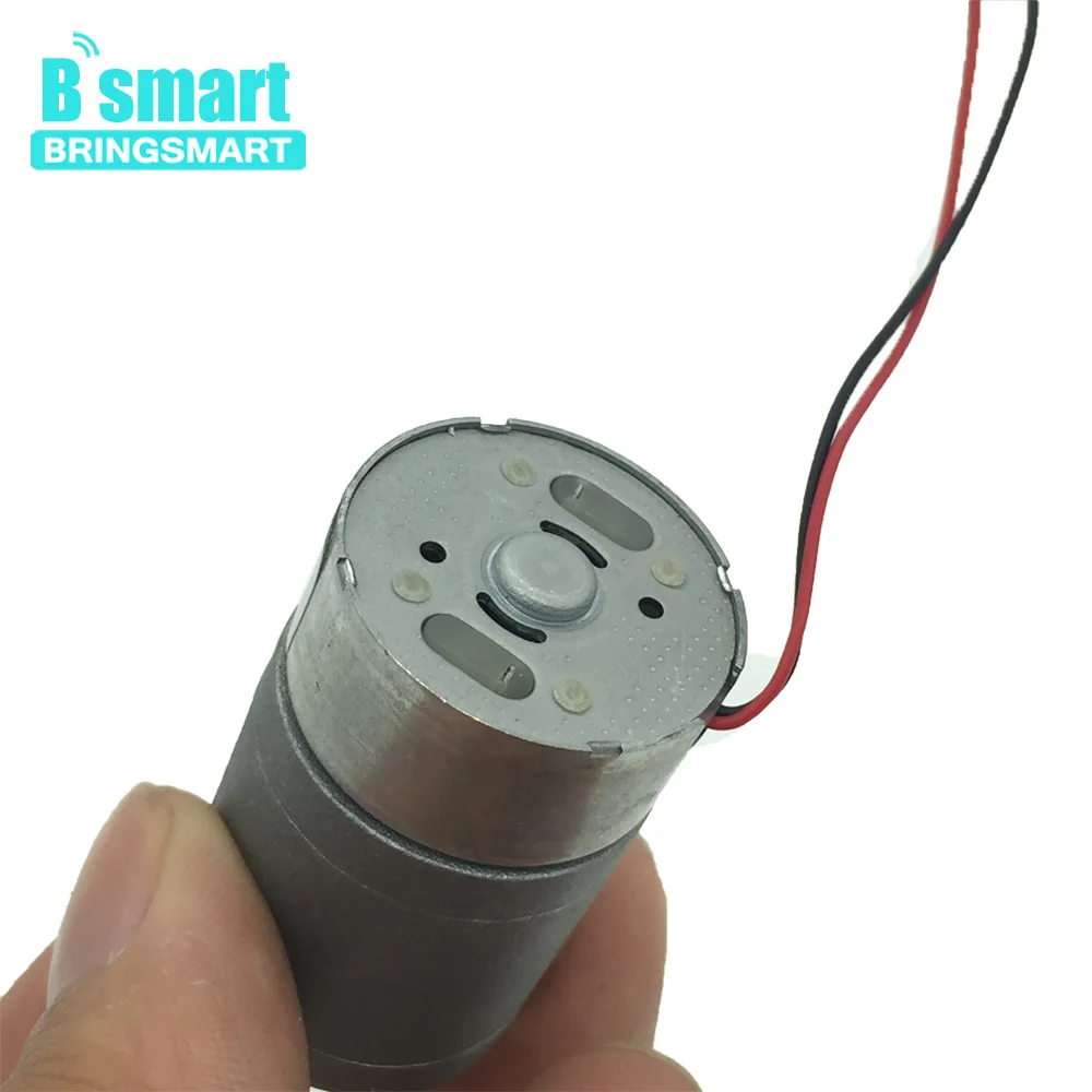 Bringsmart мотор редуктор постоянного тока 6 в с мини коробкой передач для игрушек