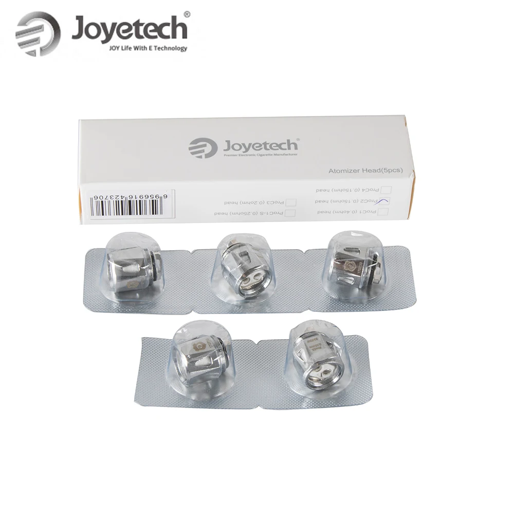 [США/FR] 10 шт. оригинальная серия Joyetech ProC Heads ProC1 0.4ohm/ProC1 S 0.25ohm/ProC2 0. 15ohm/ProC3 2ohm/ProC4 0.15ohm