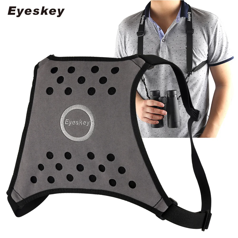 

Eyeskey 4 Way Adjustable Binoculars Strap Harness Strap - Great for Binoculars, Cameras and Rangefinders