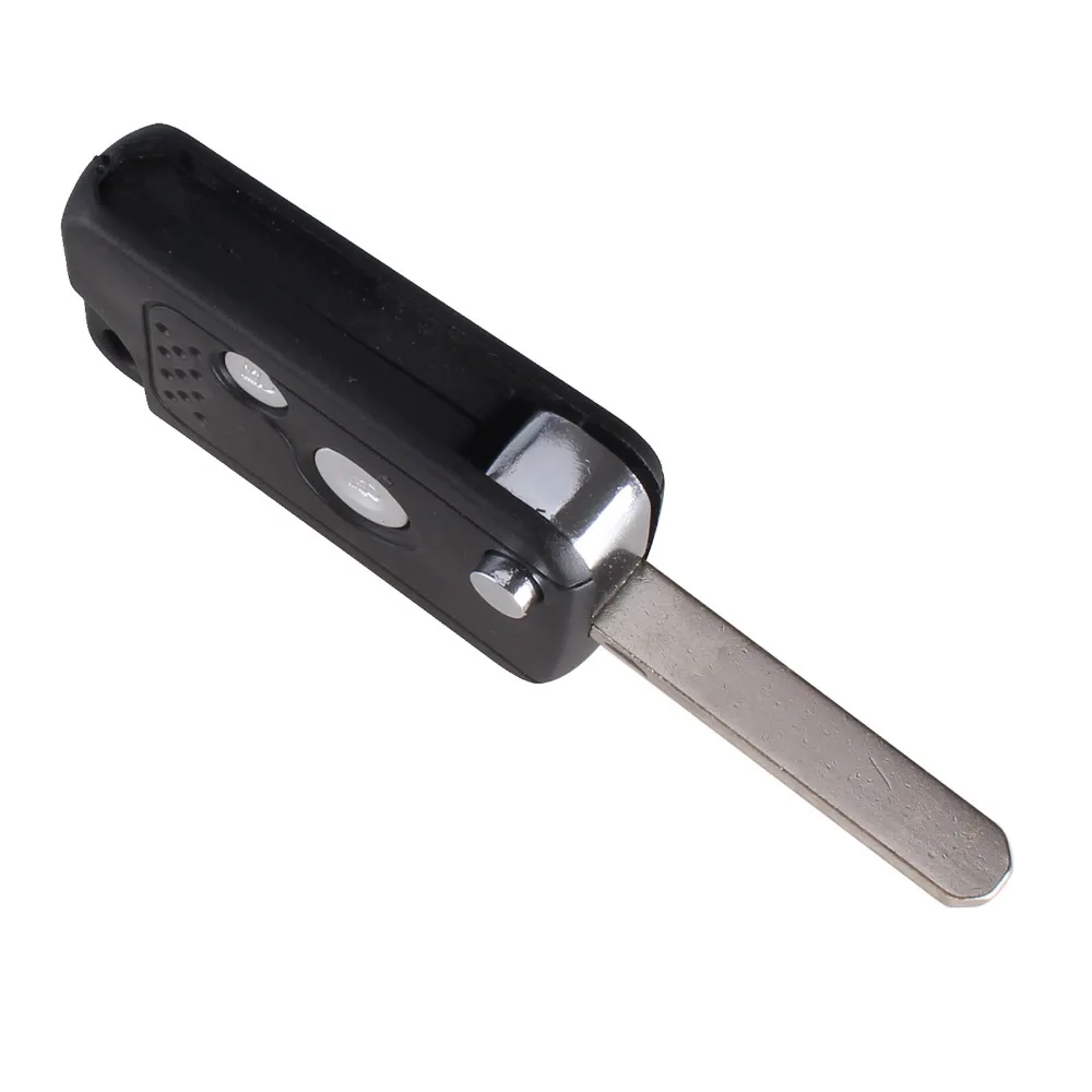 KEYYOU 2 кнопки Замена дистанционного флип складной ключ оболочка для Honda Accord CRV Civic