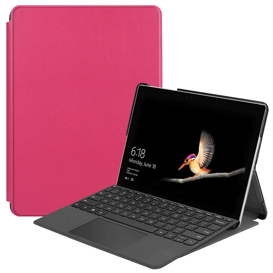 Чехол Surface Go, тонкий легкий защитный чехол-подставка для microsoft Surface Go со встроенным держателем для ручки