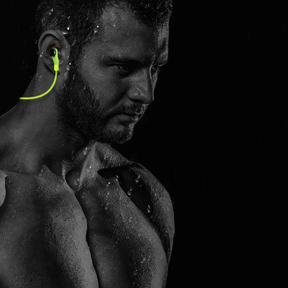 Мини bluetooth гарнитура стерео магнитные наушники вкладыши спортивные #276260|Наушники