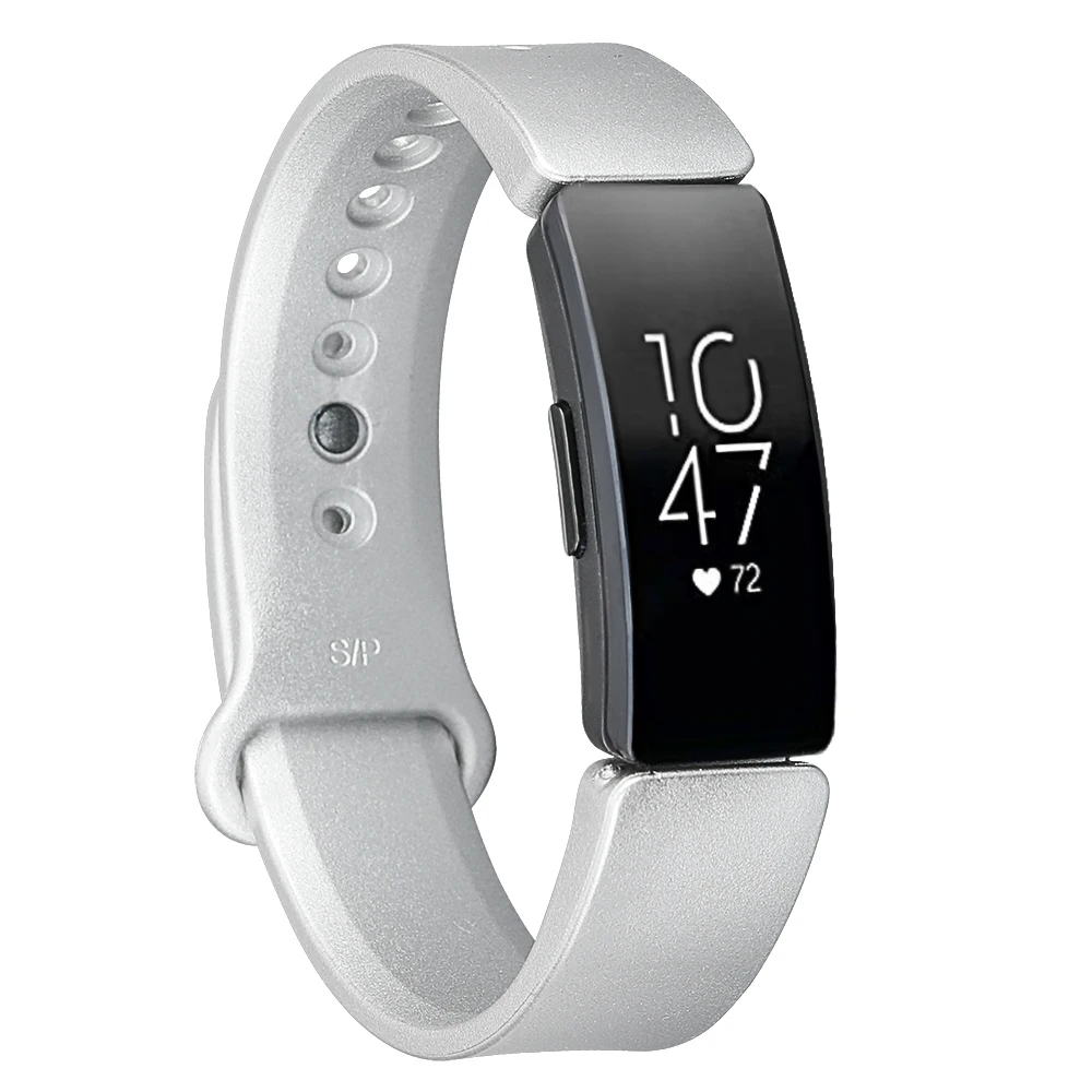 Baaletc ремешок для Fitbit Inspire HR розовое золото Мягкий ТПУ Смарт-часы Браслет для Fitbit Inspire/Inspire HR ремешок на запястье