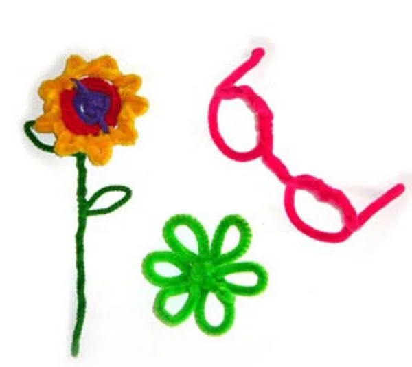 100 шт./компл. цветные стержни синели детские игрушки детский сад сделай сам