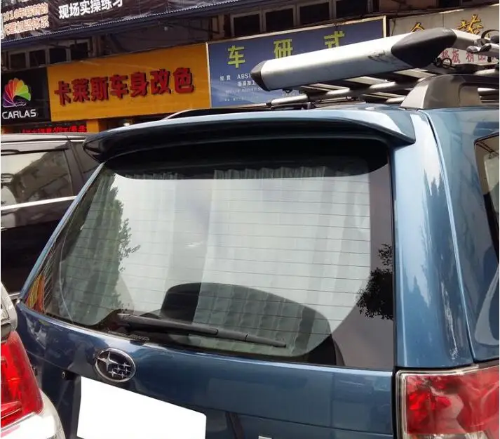 Краска ABS заднего крыла багажника спойлер для Subaru Forester 2009 2010 2011 2012 Быстрая
