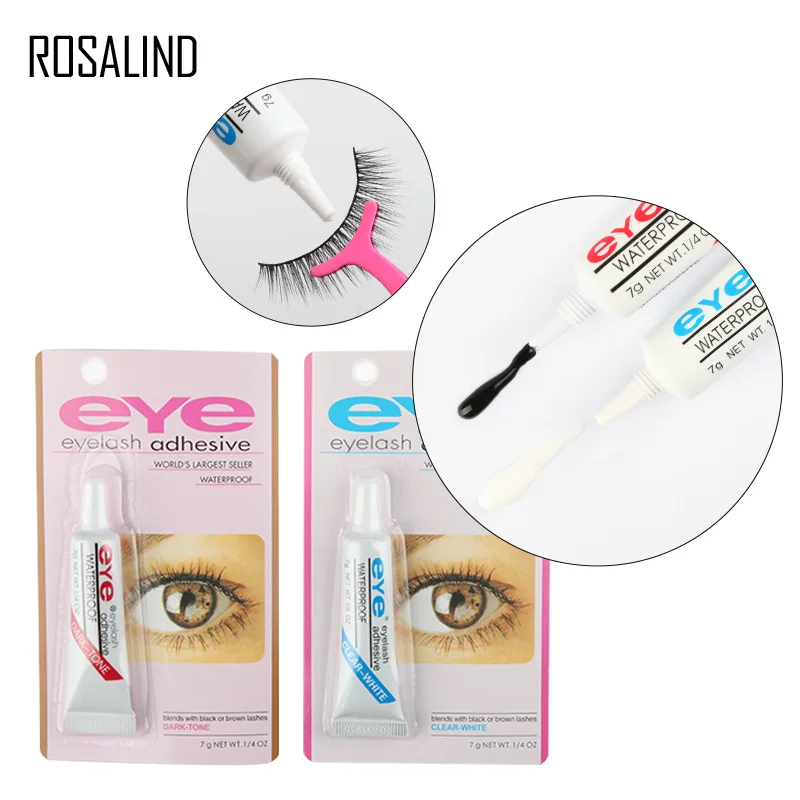 ROSALIND 3 пары натуральных накладных ресниц ручная работа поддельная косметика для