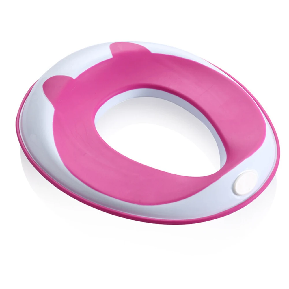 Washable Cushion Toilet Training Seat Cover Kids Trainer Ring For Boys Girls Baby Potty Safe Bathroom Reusable Portable Non Slip |
