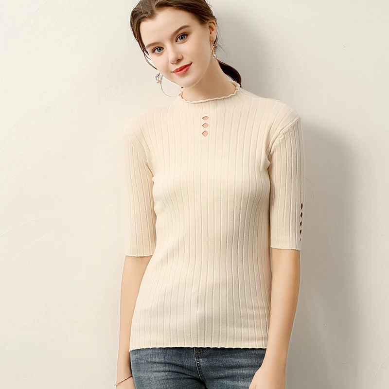 Fshion new oversize sweater women spring black pull femme thin pullover jumper knit wear D368 | Женская одежда