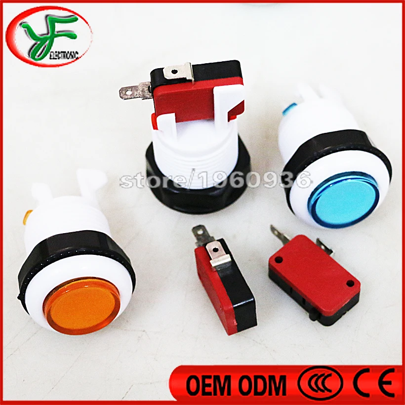 USB контроллер для ПК PS3 2 игрока аркадный набор сделай сам Jamma MAME Raspberry pi с 4/8