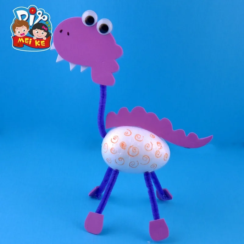 Игрушки для детей, поделки для детей, самодельные 3D Животные, детский сад, Обучающие Игрушки для раннего образования, обучающие средства Монтессори - Цвет: dinosaur