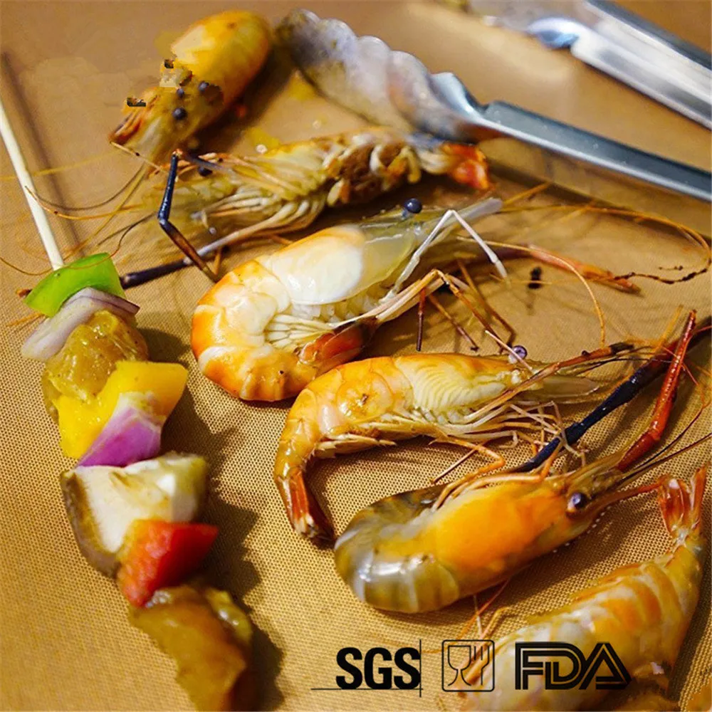 3 шт./компл. многоразовые коврики для гриля и барбекю|nonstick bakeware set|accessories